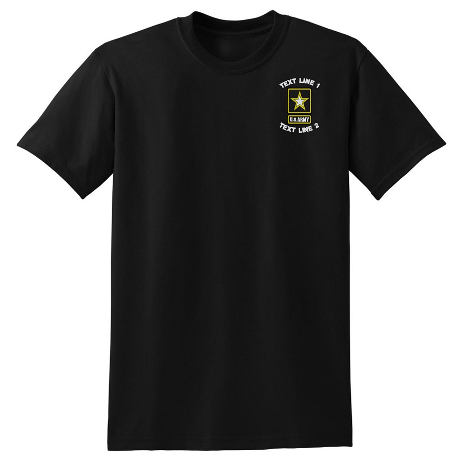 (image for) US Army Embroidered Tee Shirt #270